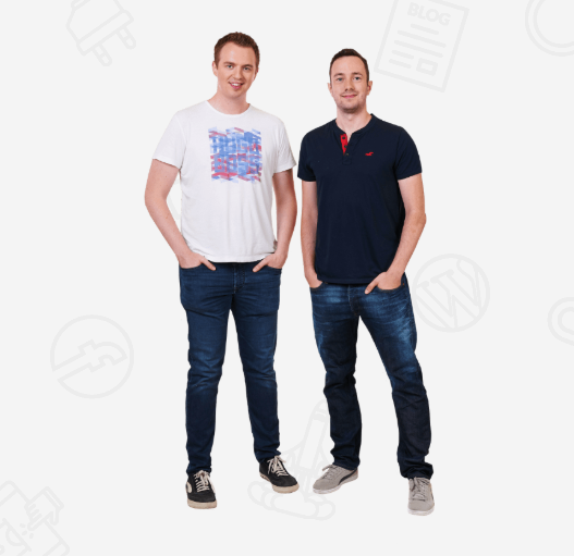 Authority Hacker founders Mark Webster and Gael Breton