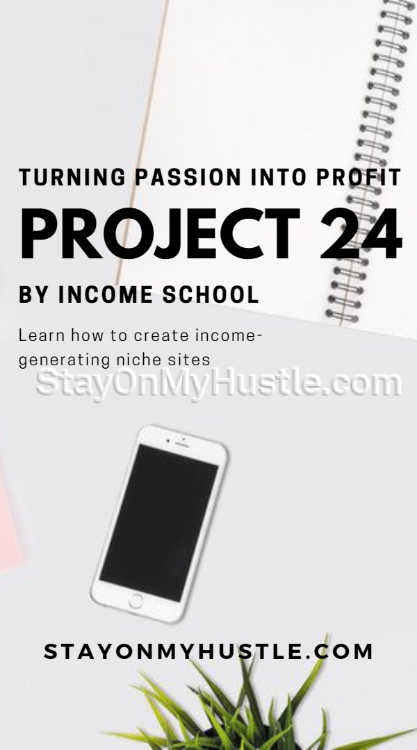 Project 24 by Income School Pinterest