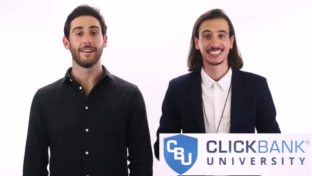 Photo of Clickbank University 2.0 instructors Justin Atlan and Adam Horwitz