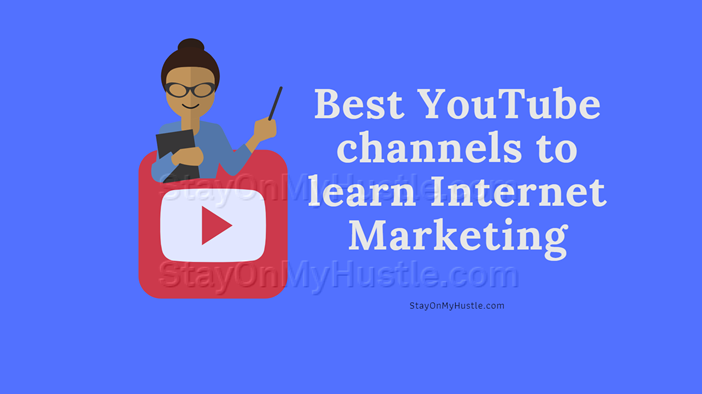 blog banner of blog post titled 10 Best Internet Marketing Youtube Channels to learn Internet Marketing
