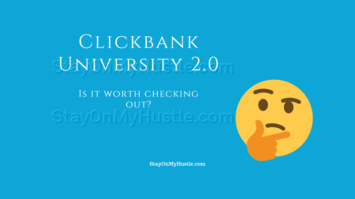 blog banner of Clickbank University 2.0 review