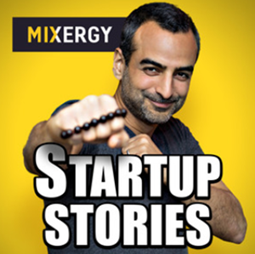Mixergy podcast banner