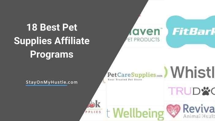 18 best Pet Supplies Affiliate Programs