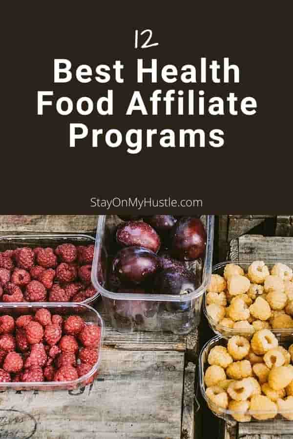 Best Health Food Affiliate Programs - Pinterest
