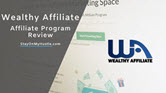 Wealthy Affiliate affiliate program review - Feature image