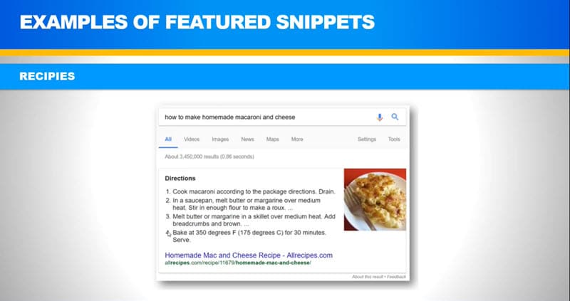 Learn to steal Featured Snippet position